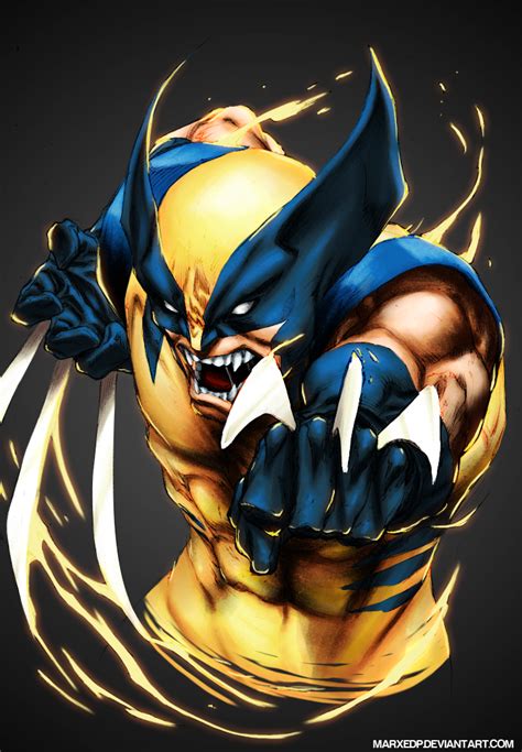 Wolverine - Marvel by MarxeDP on DeviantArt