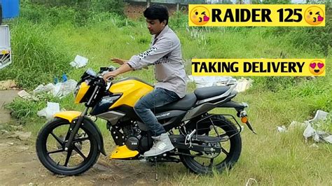 Finally TVS Raider 125 Yellow Colour Available Price Mileage