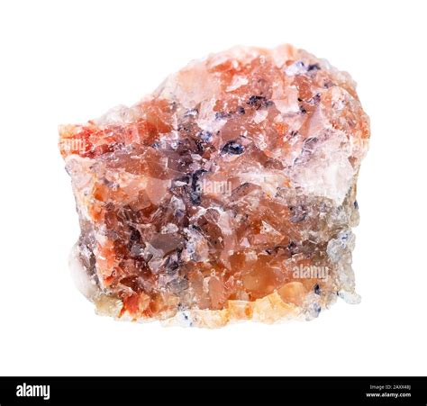 natural rock salt halite cutout  white background stock photo alamy