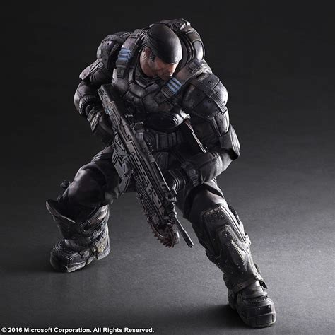 Play Arts Kai Gears of War Marcus Fenix Figure - The Toyark - News