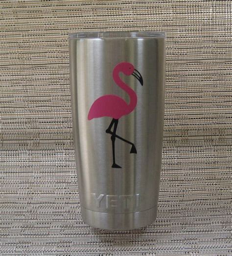 Custom Order Yeti Cup With Pink Flamingo Decal For Lisafree Etsy