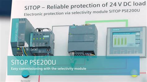 Sitop Pse U Easy Installation With The Selectivity Module Youtube