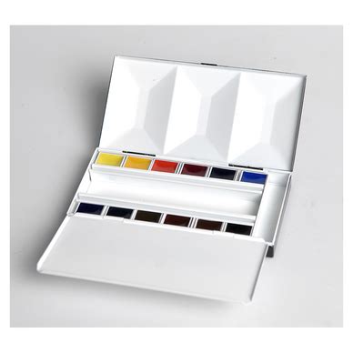 Aquarelle Extra Fine Boîte bijou 12 demi godets BLOCKX chez Rougier Plé