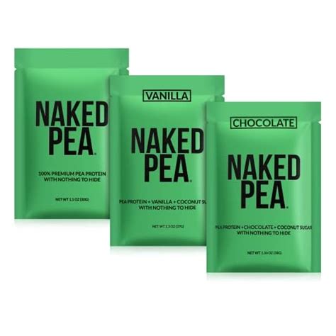 Naked Vegan Sample Pack Pea Chocolate Pea And Vanilla Pea Insect Gourmet Your Guide To