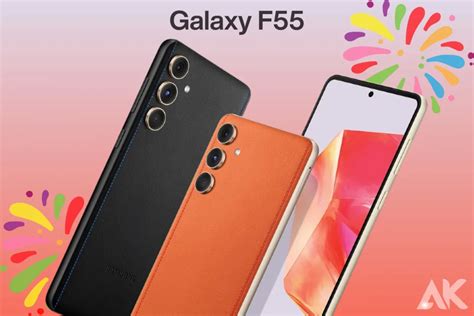 Galaxy F55 Color Options