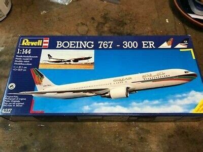 Rare Revell Boeing 767 300ER British Air Gulf Air Kit 4217 1