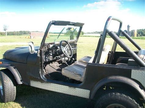 Purchase Used 1984 JEEP CJ7 WITH HARD TOP FULL HARD DOORS BIKINI TOP COVER In Nottingham