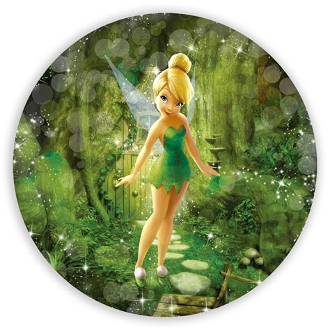 Painel Redondo Tinkerbell Sublimado 3D Sublitex painéis sublimados