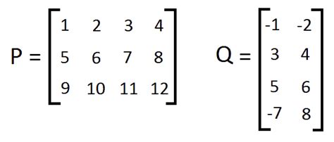 Basic Matrix Operations