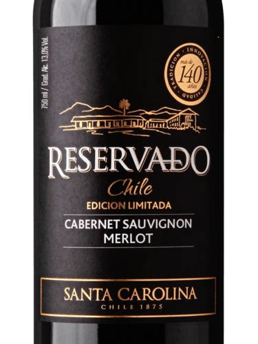 Santa Carolina Reservado Cabernet Sauvignon Merlot Vivino