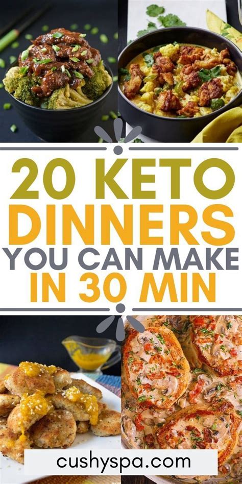 Crunched For Time Try These Keto Dinner Recipes That Will Take You