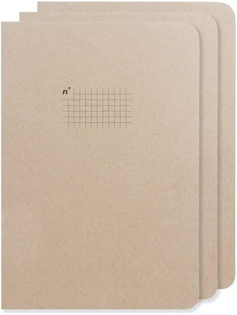 Northbooks Graph Paper Notebook Journal 3 Pack Grid