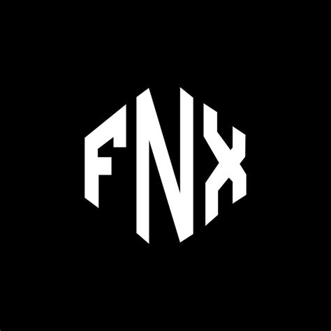 Dise O De Logotipo De Letra Fnx Con Forma De Pol Gono Fnx Pol Gono Y