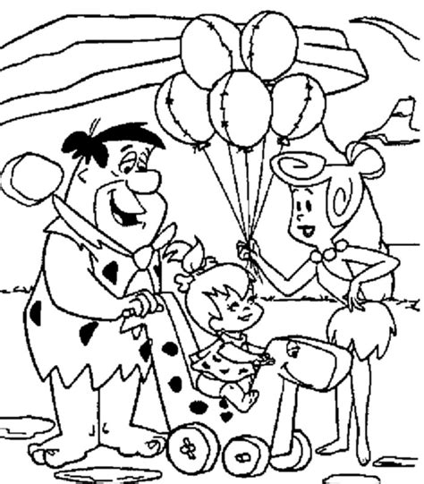 DISEGNI FLINTSTONES 2 Disegni Per Bambini Da Stampare E Colorare By