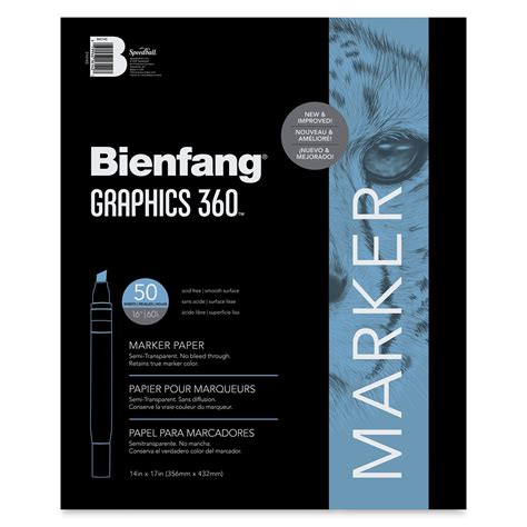 bienfang graphics  marker paper     sheets michaels