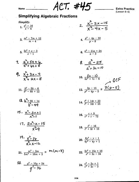 Rational Coefficients Equations Worksheet Equations Worksheets