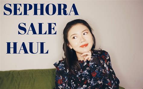 Sephora Sale Haul 丝芙兰打折买了啥 85折战利品unb 哔哩哔哩