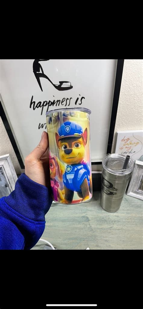 Paw Patrol Tumbler Etsy