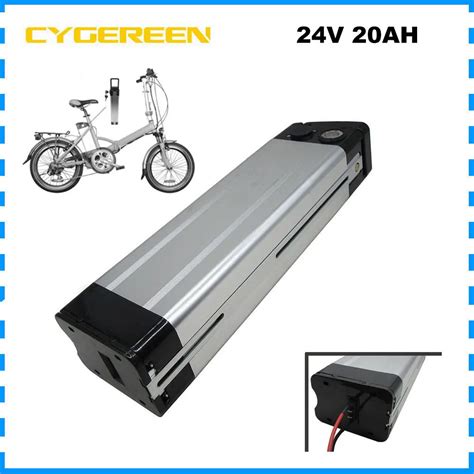 24v 20ah Ebike Lithium Silver Fish Battery Pack 7s 24 V 500w 24v20ah Li