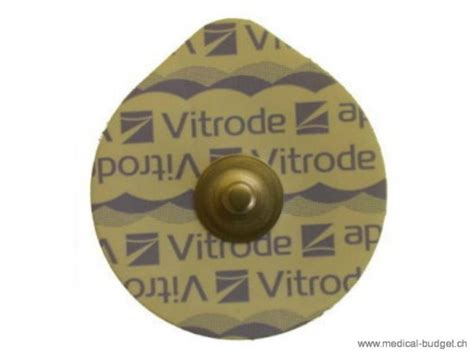 Nihon Kohden Vitrode L Electrodes ECG Ø 35mm à bouton pression