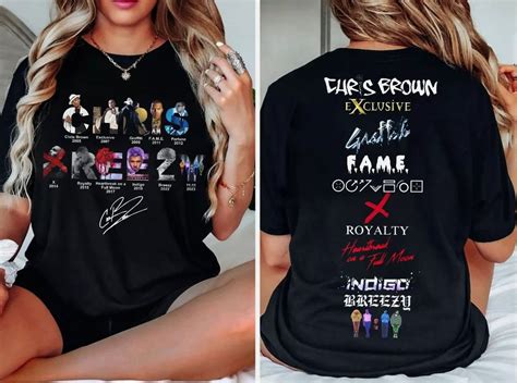 Chris Brown Shirt Chris Brown 11 11 Tour 2024 Shirt Chris Brown Breezy T Shirt