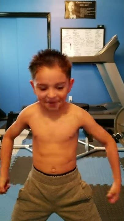 Little 6 Year Old Is Ripped Six Pack Abs Youtube