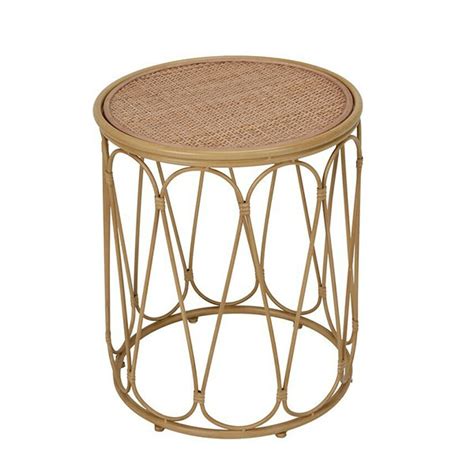 Anko Rattan Look Side Table 45 5X37 5CM HMR Shop N Bid