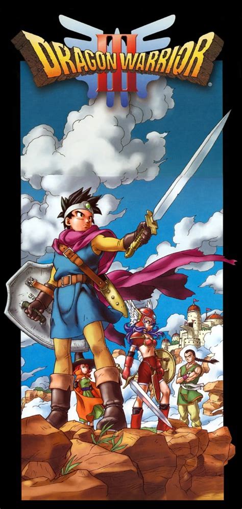 Dragon Quest 3 Nintendo Power Smash Snes Super Warrior Hd Phone