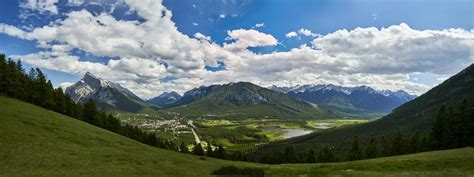 Mount Norquay, Banff National Park- Panorama Stock Image - Image of norquay, banff: 103076767