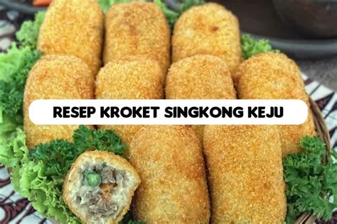 Resep Takjil Kroket Singkong Keju Teksturnya Renyah Dan Gurih Untuk