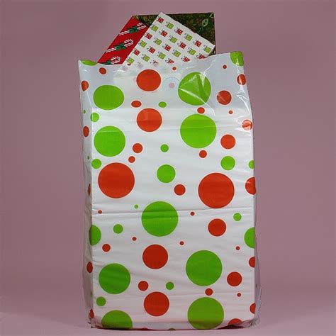 Jumbo Plastic Christmas T Bags