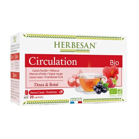 Infusion Circulation Bio X Sachets Herbesan