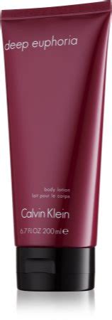 Calvin Klein Deep Euphoria Leche Corporal Para Mujer Ml Notino Es