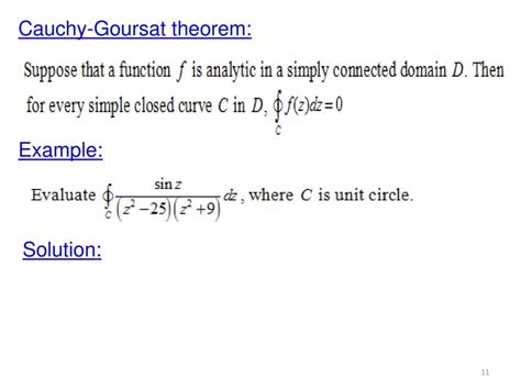 Cauchys Theory For Complex Integrals Ppt Download