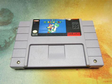 Super Mario World • Super Nintendo SNES • Free Shipping! | #1787019835