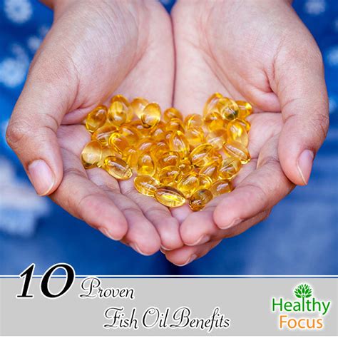 10 Proven Fish Oil Benefits - Healthy Focus