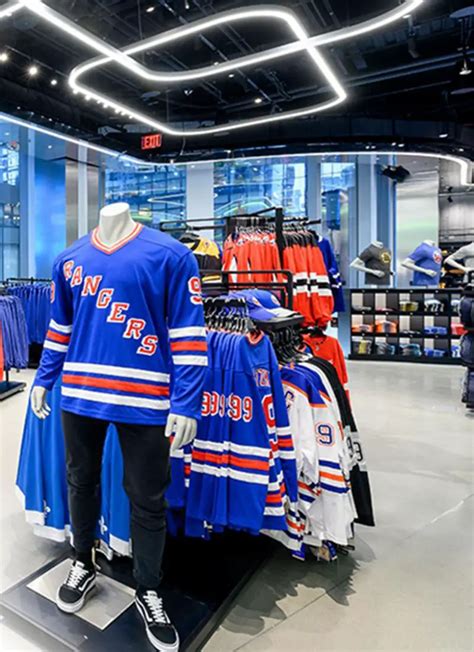 Gear up at the NHL flagship store in Manhattan