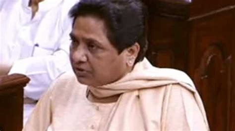 Mayawati Resigns From Rajya Sabha For Not Being Allowed To Speak On