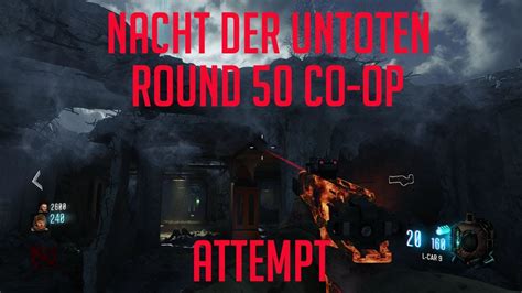 Nacht Der Untoten Round 50 CO OP Black Ops 3 Zombies DLC 5 Gameplay