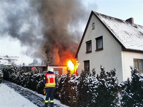 Brand Eines Ger Teschuppens Einsatzbericht Lachendorf Gockenholz