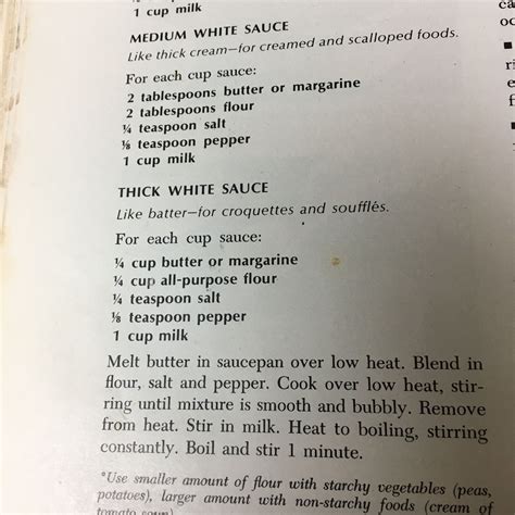 Betty Crocker White Sauce Recipe Banana