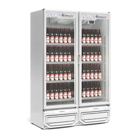 Refrigerador Vertical 2 Portas gcbc 950 para Conveniência Gelopar no