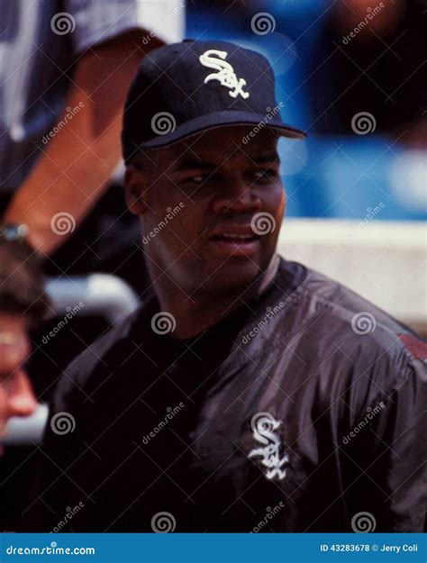 Frank Thomas Chicago White Sox Editorial Stock Photo Image Of Hurt