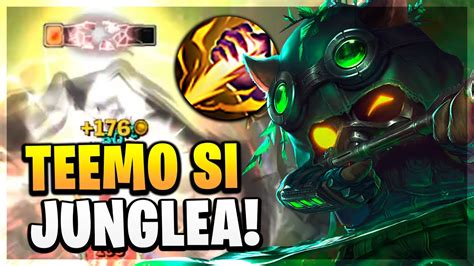 Juego El Legandario Teemo Jungla Dios Del Meta League Of Legends