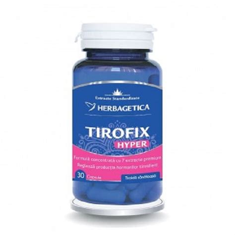 Tirofix Hyper 60 Capsule Herbagetica La 3686lei Nutriplantmedro