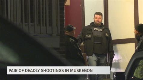 Muskegon Police Investigating Two Deadly Monday Night Shootings