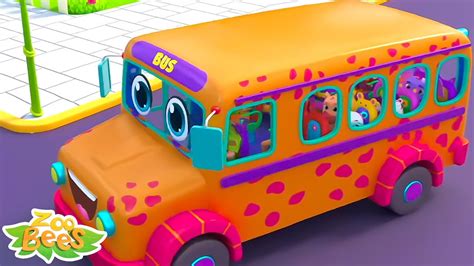 Roues dans le Bus Comptines et Dessin Animé Vidéo Pour Enfants YouTube