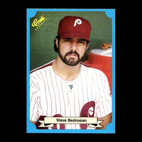 Steve Bedrosian Classic Blue Philadelphia Phillies R H