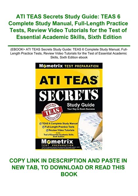 Teas Review Manual Vers V 5 Ati Study Manual For The Test Of Essential Academic Skillsteas 1st First 2