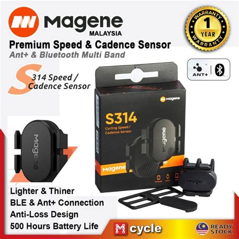 MAGENE MALAYSIA S314 Speed Cadence Dual Mode Sensor ANT Bluetooth